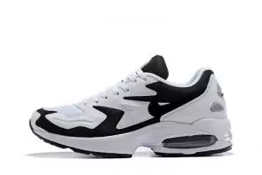 nike air max 2 nike chaussures ers sneakand white black